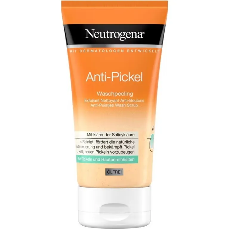 Neutrogena Nettoyant exfoliant anti-boutons, 150 ml
