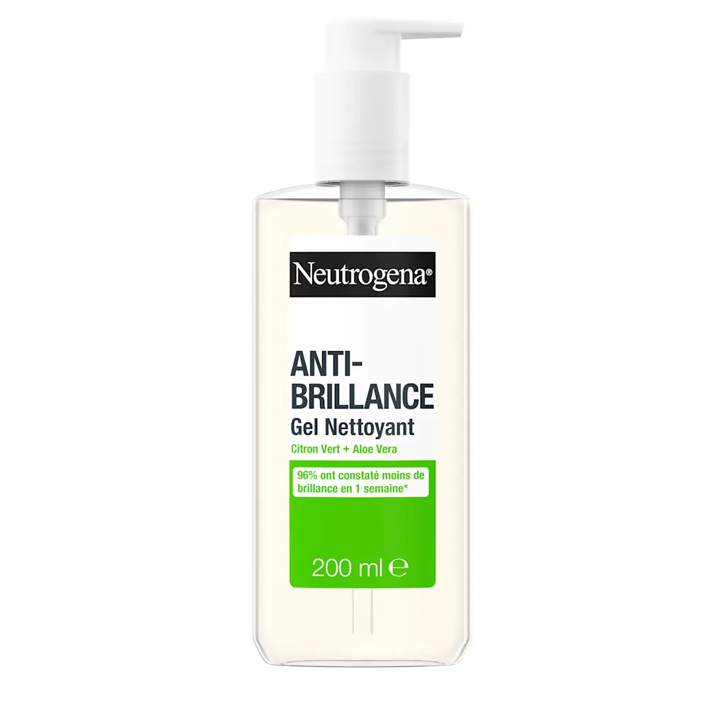 Neutrogena Anti brillance Citron Vert Gel nettoyant
