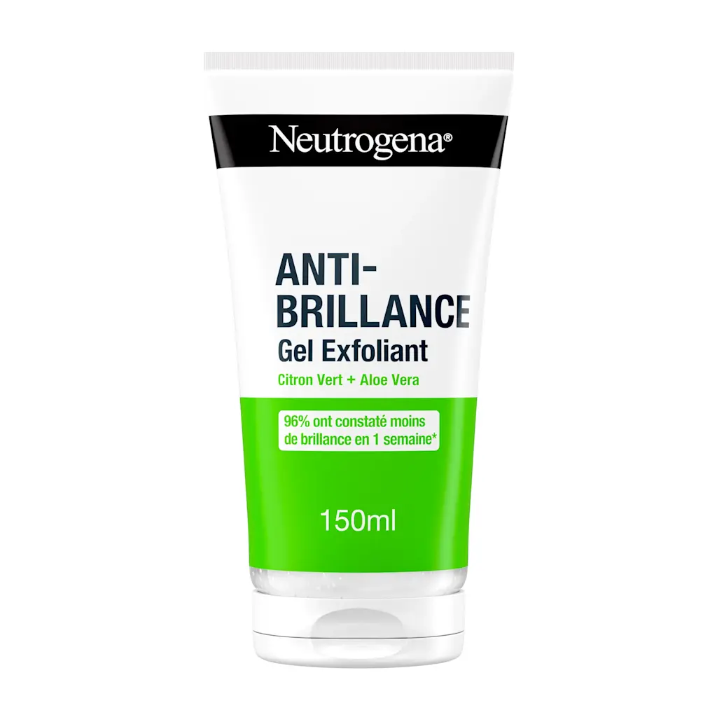Neutrogena Anti brillance Citron Vert Gel exfoliant