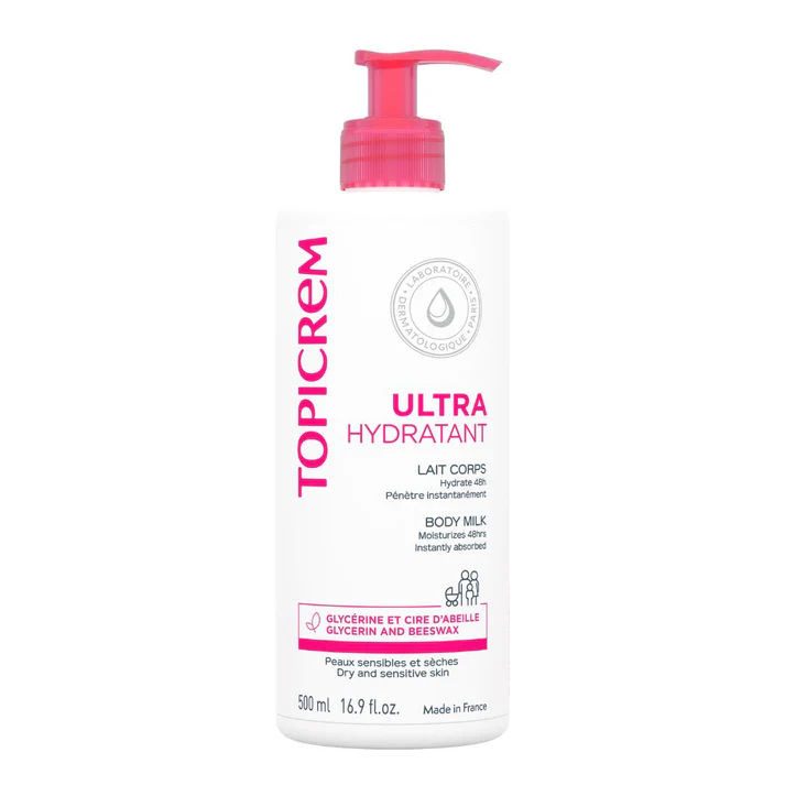 Topicrem Ultra hydratant Lait Corps 500ml