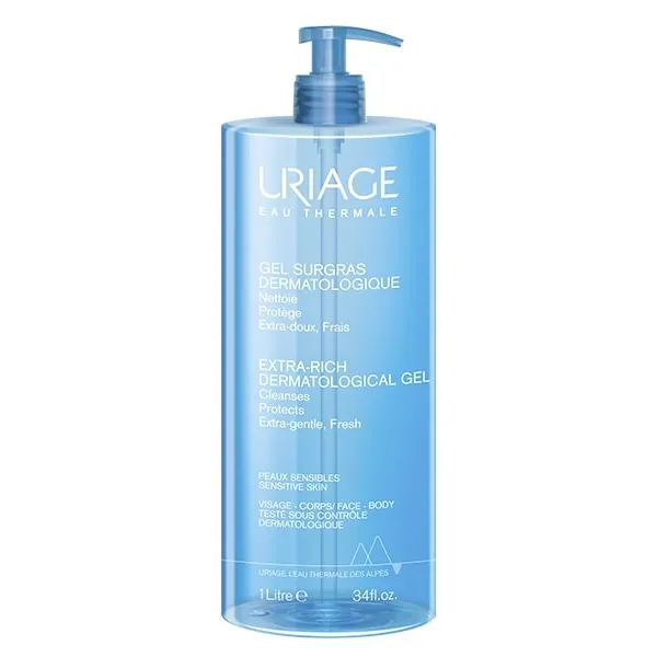 Uriage Gel Lavant Surgras Dermatologique 1L