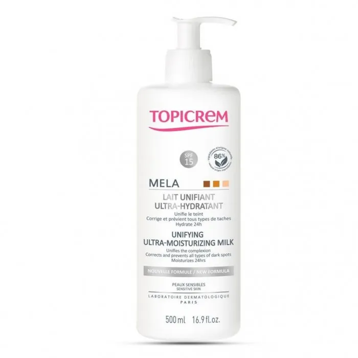 Topicrem Mela Lait Unifiant Ultra Hydratant Corps